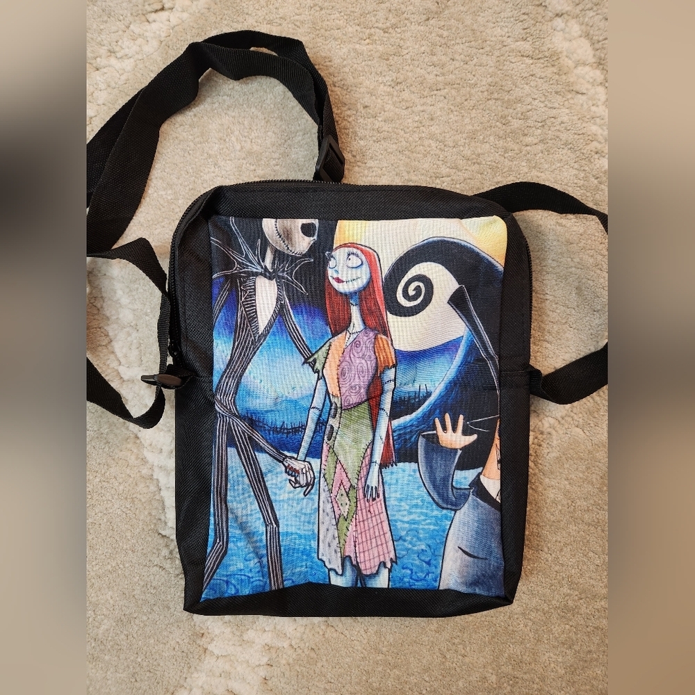 Nightmare Before Christmas Crossbody Bag - Black Purse